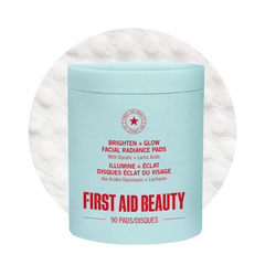 Brighten + Glow Facial Radiance Pads with Glycolic + Lactic Acids 90 Count