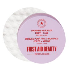 Ingrown Hair Pads with BHA + AHA Travel Size