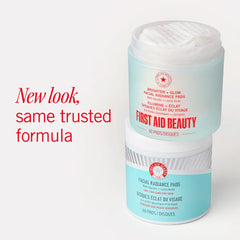 Brighten + Glow Facial Radiance Pads with Glycolic + Lactic Acids 90 Count