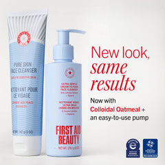 Ultra Gentle Cream-to-Foam Face Cleanser with Colloidal Oatmeal + Glycerin