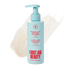 Brighten + Glow Exfoliating Gel Cleanser with AHA and Jojoba Pearls